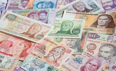 Güney Amerika banknotlar