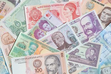 Güney Amerika banknotlar