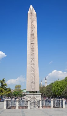  Istanbul, Türkiye'de Mısır Dikilitaş