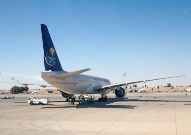  Riyadh adlı uçaklar için hazırlanıyor çıkar