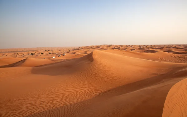 Röd sand "Arabiska öknen" — Stockfoto