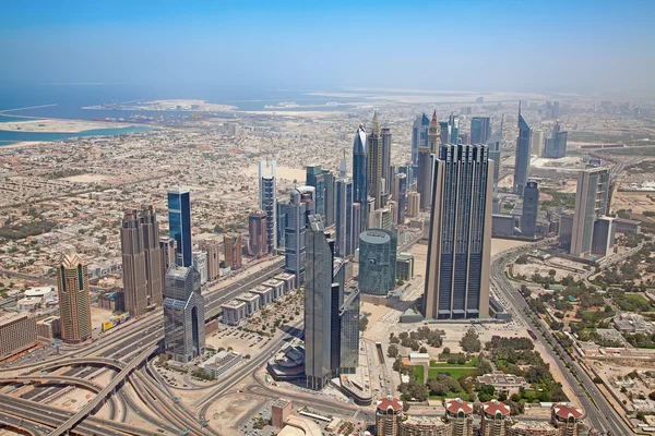 Centro de Burj en Dubai — Foto de Stock