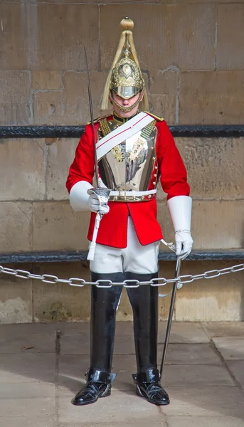 Uomini membri della guardia reale — Foto Stock