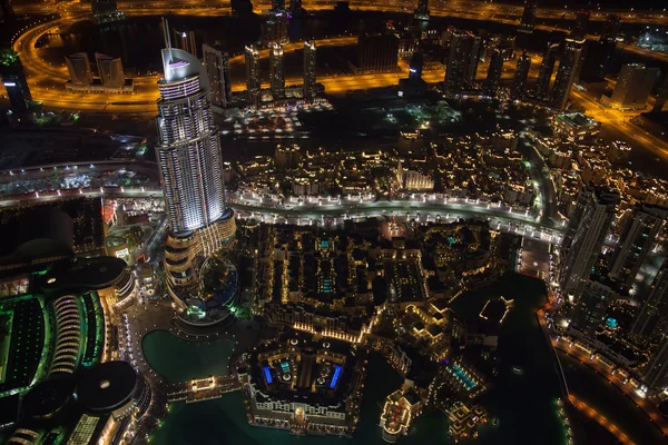 Centro de Burj en Dubai — Foto de Stock