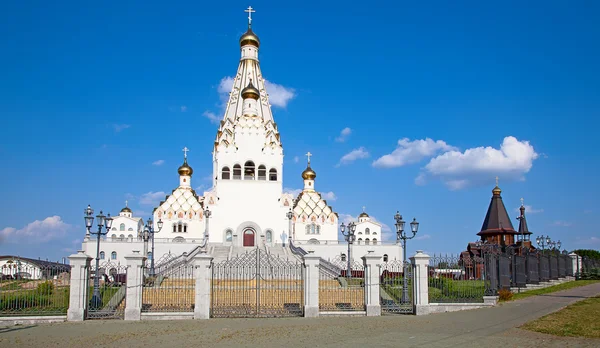 Храм Всех Святых в Минске, — стоковое фото