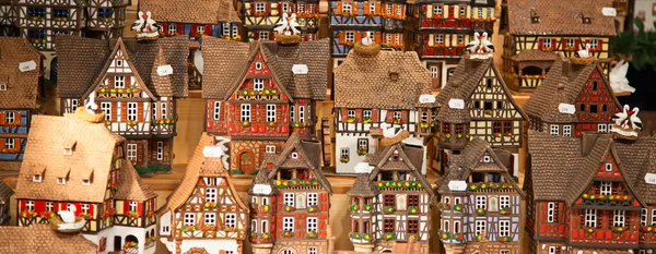 Traditional alsatian houses — Stock Photo, Image