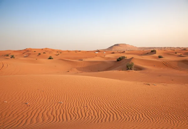 Sabbia rossa "deserto arabo " — Foto Stock