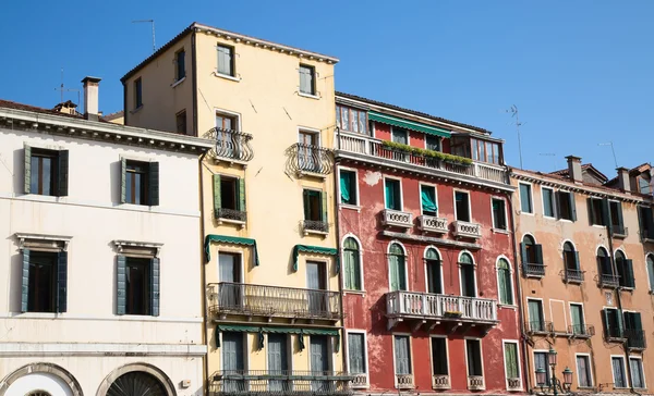 Calles de la antigua ciudad Venecia — Foto de Stock