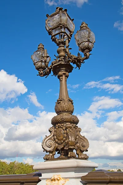 Paris'teki Köprü alexandre III — Stok fotoğraf