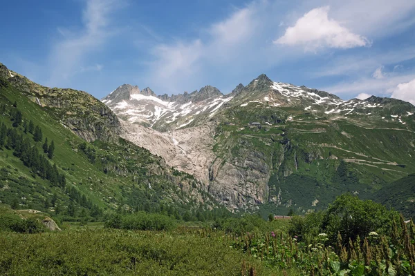 Rhone Nehri'nin kaynak — Stok fotoğraf