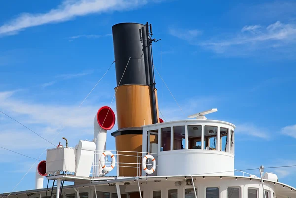 Vintage stoom boot — Stockfoto