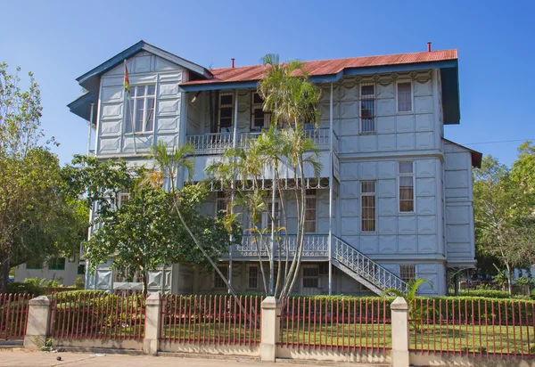 Famosa casa de hierro construida en Maputo —  Fotos de Stock