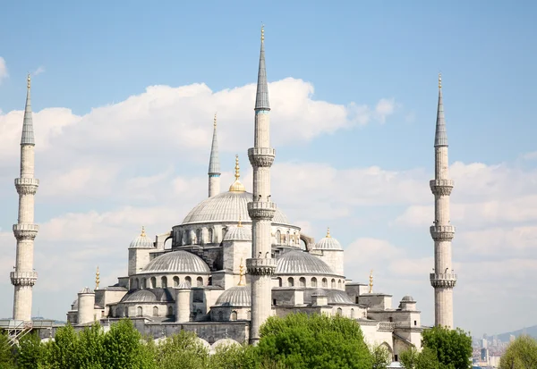 Famosa "Moschea Blu" a Istanbul — Foto Stock