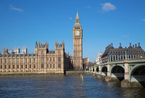 Klocktornet Big ben. — Stockfoto