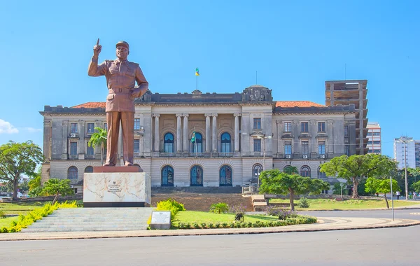 Estátua de Michel Samora em Maputo , — Fotografia de Stock