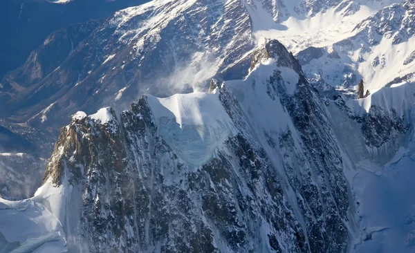 Cime sul confine svizzero-italiano — Foto Stock