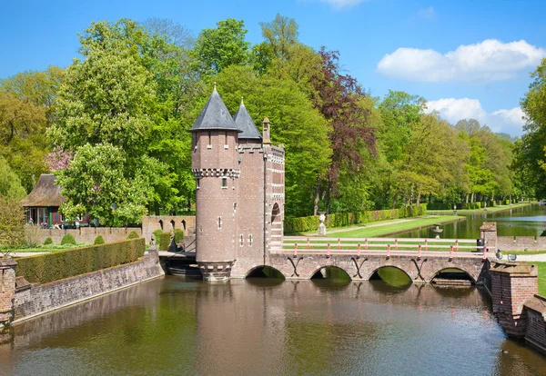 Antico castello De Haar vicino a Utrecht — Foto Stock