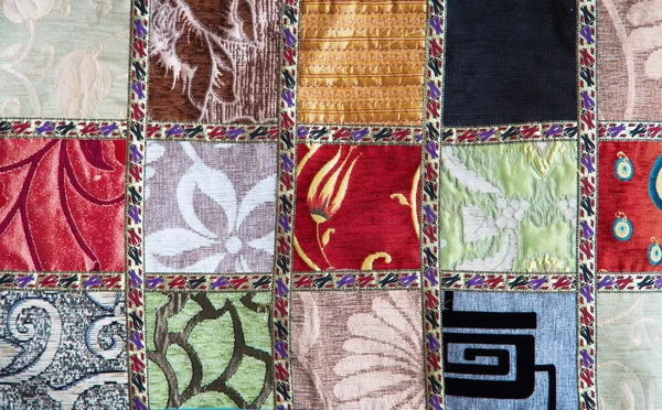 Crazy quilt on the arabian market — Stock Photo, Image