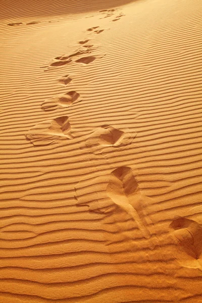 Röd sand "Arabiska öknen" — Stockfoto