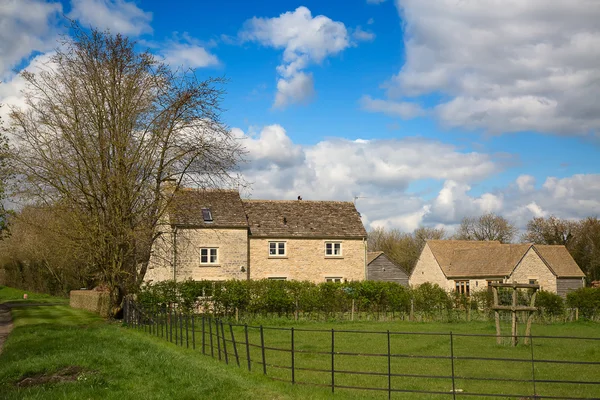 Altes Dorf "obere Schlachtung" — Stockfoto