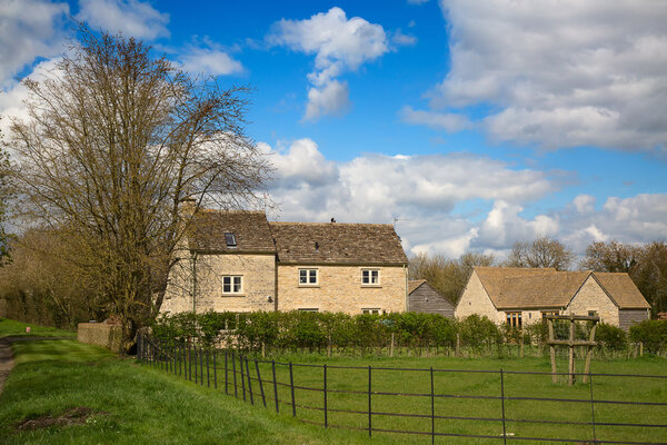 Ancient village "Upper Slaughter"