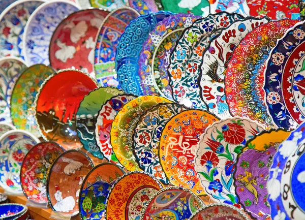 Tradiční turecká keramika — Stock fotografie