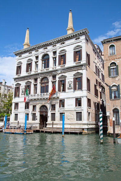 Streets of the ancient city Venice