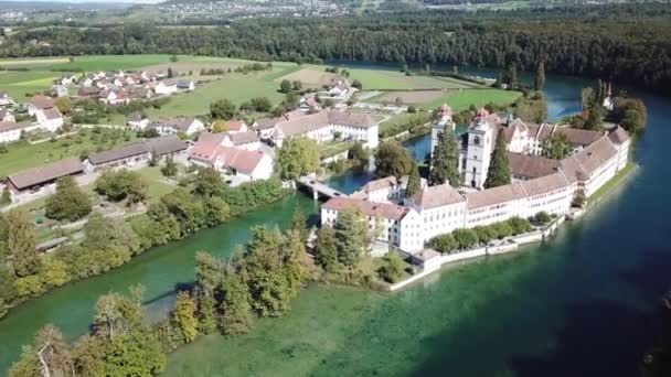 Mittelalterliche Stadt Stein Rhein Bei Shaffhausen Schweiz — Stockvideo