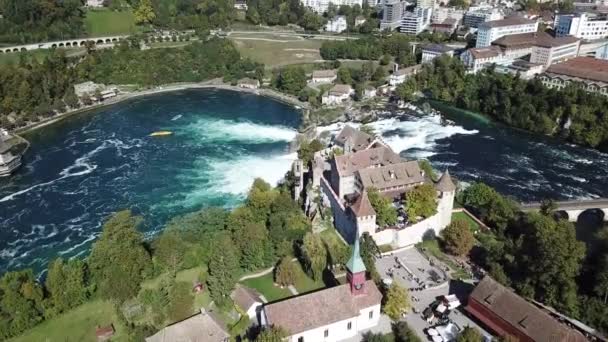 Stein Rhein Ciudad Medieval Cerca Shaffhausen Suiza — Vídeo de stock