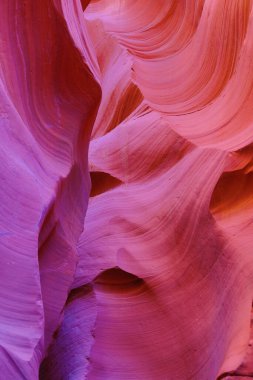 Arizona, Page yakınlarındaki ünlü Antilop Kanyonu