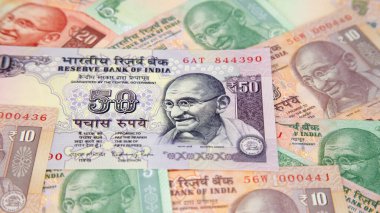 Hint banknotlarının koleksiyonu.