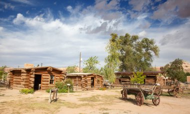 Arizona ve Utah sınırındaki Vahşi Batı Öncülerinin tarihi ileri karakolu.