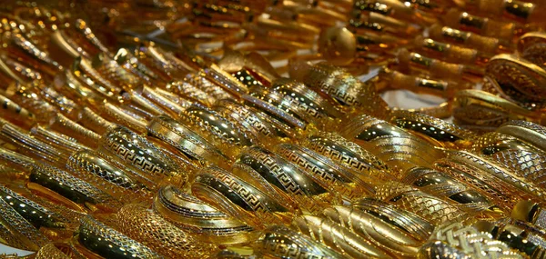 Goud Beroemde Gouden Souk Dubai — Stockfoto