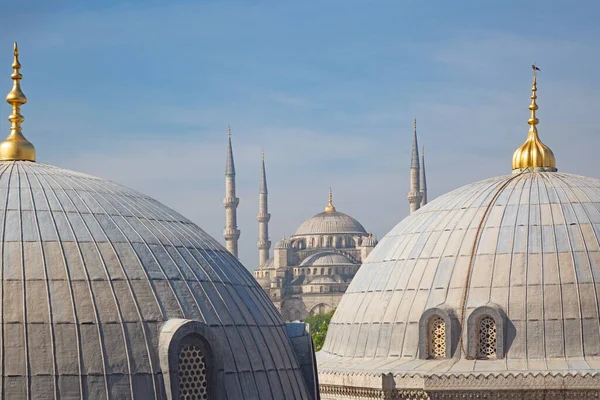 Celebra Moschee Albastră Din Istanbul Turcia — Fotografie, imagine de stoc