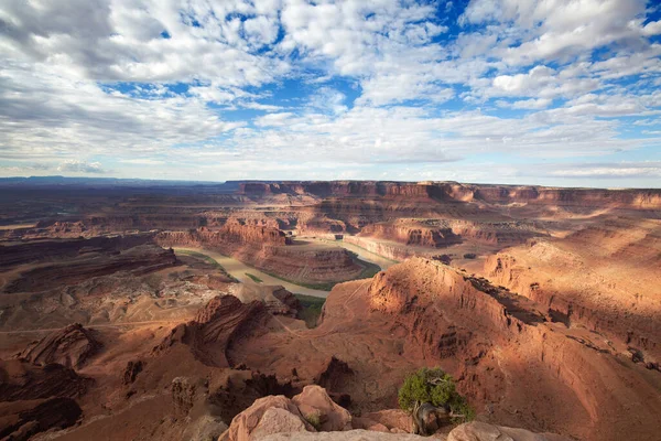 Martwy Koń Park Stanowy Niedaleko Canyonlands Narional Park Utah Usa — Zdjęcie stockowe