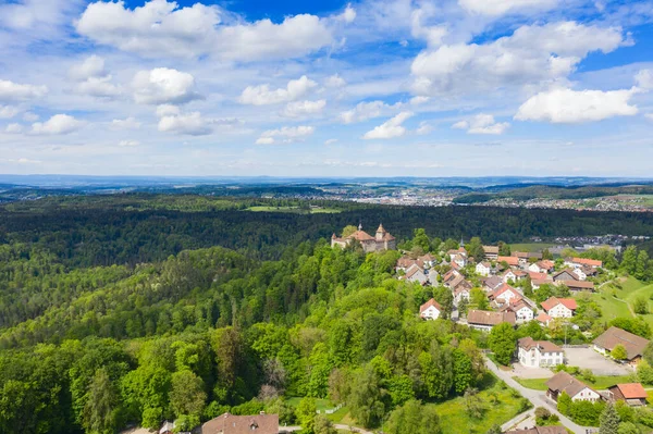 Zamek Kyburg Położony Między Zurychem Winterthur Szwajcaria — Zdjęcie stockowe