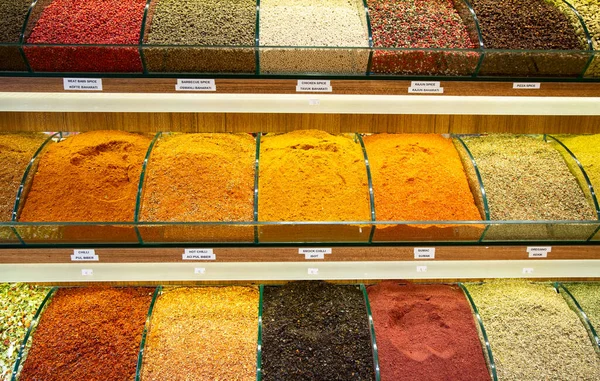 Spices Teas Egyptian Market Istanbul — Stock Photo, Image