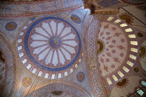 Διάσημο Μπλε Τζαμί Στην Ιστανμπούλ Της Τουρκίας — Φωτογραφία Αρχείου