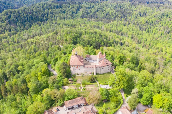 Château Kyburg Situé Entre Zurich Winterthur Suisse — Photo