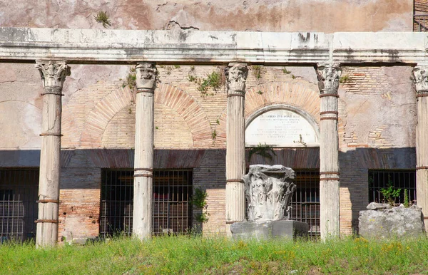 Ruínas Fórum Roma Itália — Fotografia de Stock