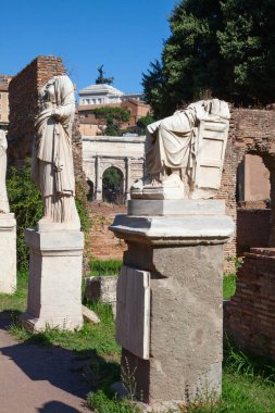 Roma, İtalya 'daki forumun kalıntıları