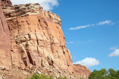 Utah, ABD 'deki Capitol Resif Ulusal Parkı