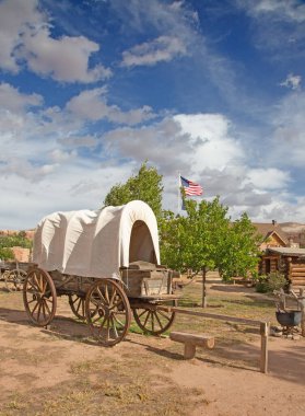 Arizona ve Utah sınırındaki Vahşi Batı Öncülerinin tarihi ileri karakolu.