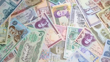 Ortadoğu banknotlar, çeşitli