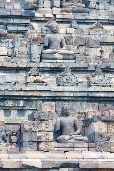 Endonezya Nın Java Adasındaki Yogyakarta Yakınlarındaki Borobudur Tapınağı — Stok fotoğraf