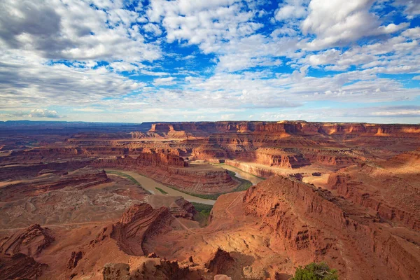 Martwy Koń Park Stanowy Niedaleko Canyonlands Narional Park Utah Usa — Zdjęcie stockowe
