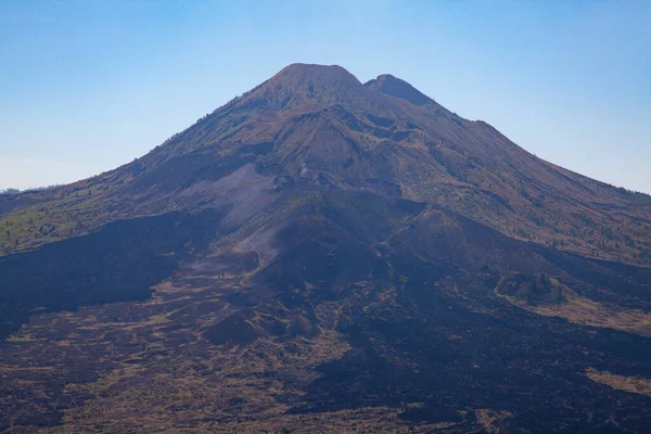 Vulcano Monte Agung Sull Isola Bali Indonesia — Foto Stock