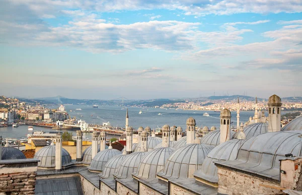 View Modern Istanbul City — Stock Photo, Image
