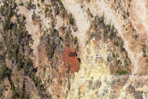 Vattenfall Och Kanjon Yellowstone National Park Wyoming Usa — Stockfoto