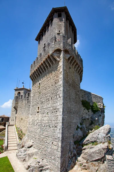 San Marino Nun Antik Tahkimatları — Stok fotoğraf